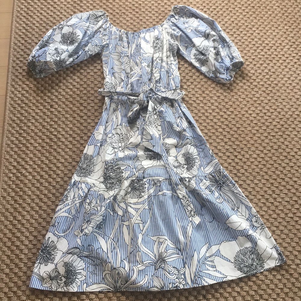 Zara off the shoulder dress